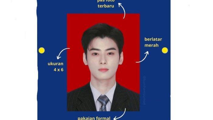 Contoh pasfoto untuk mendaftar CPNS 2023 yang benar (Sumber: Instagram/@kemenkumhamri)