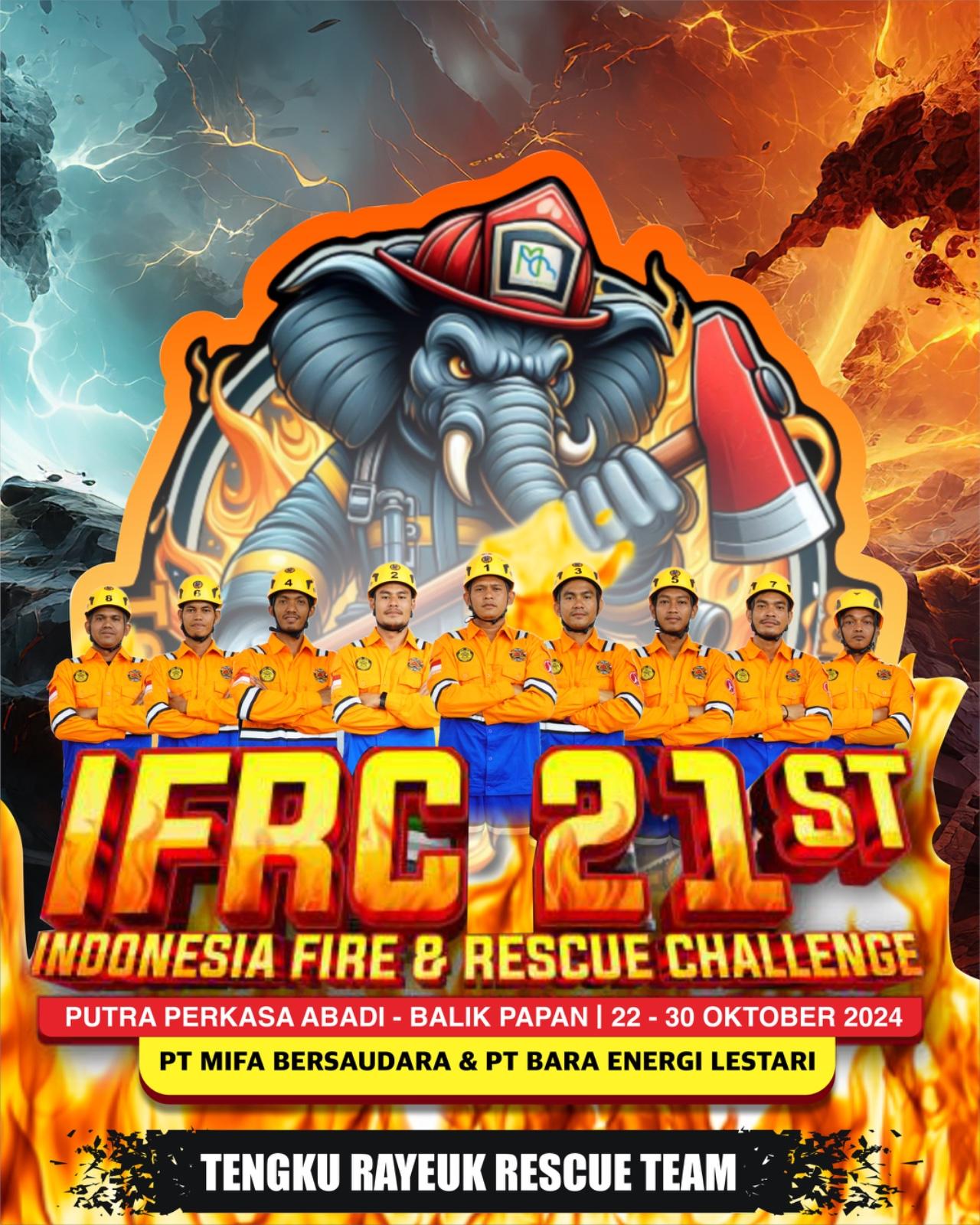 MDB Group Turunkan Tim ERT Di Ajang 21st Indonesia Fire & Rescue Challenge
