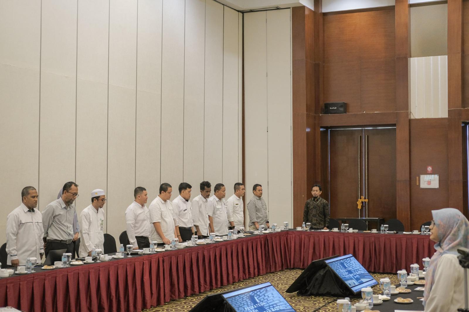 BPJS Ketenagakerjaan melakukan pertemuan dengan para Stakeholder di Aceh dengan tujuan untuk mencegah kemiskinan baru maupun kemiskinan ekstrim melalui Universal Coverage Jamsostek. Banda Aceh (25/06/2025)