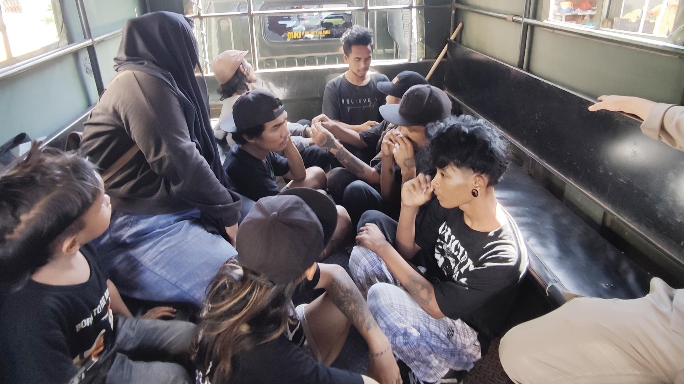 Sejumlah gelandangan dan pengemis (gepeng)berhasil ditertibkan olehPetugas Satpol PP Banda Aceh di Peunayong dan Terminal Keudah pada, Selasa (25/6/2024)