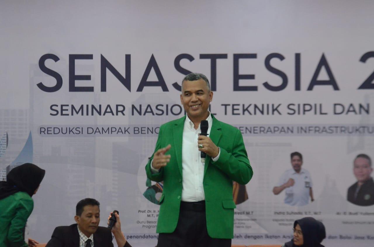 Rektor Universitas Malikussaleh, Prof Dr Herman Fithra Asean Eng
