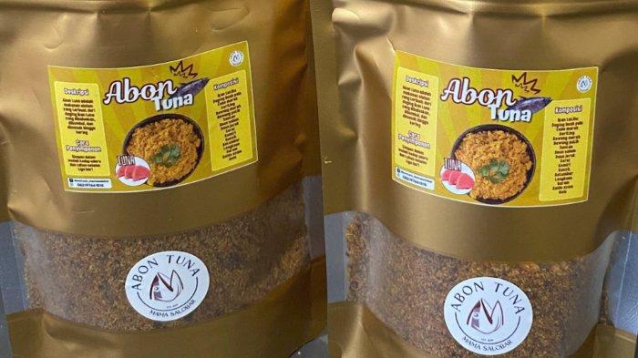 Abon Ikan Tatihu hasil buatan Ibu Rumah Tangga Non-Produktif di Air Salobar, Kecamatan Nusaniwe, Kota Ambon setelah diajarkan oleh Tim PKM Bima Fakultas Kedokteran Unpatti.
