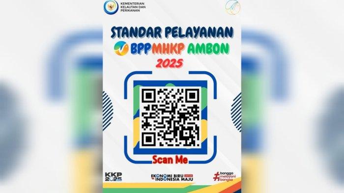 BPPMHKP AMBON - Predikat pelayanan publik yang dicapai Badan Pengendalian dan Pengawasan Mutu Hasil Kelautan dan Perikanan (BPPMHKP) Ambon untuk triwulan II pada 2025.