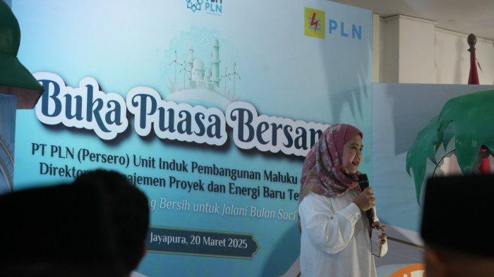 BERKAH RAMADAN -- Executive Vice President Konstruksi Jawa, Madura, Bali, Maluku, Papua dan Nusa Tenggara (EVP MKJ) Ratnasari Sjamsuddin saat Safari Ramadan dengan tema