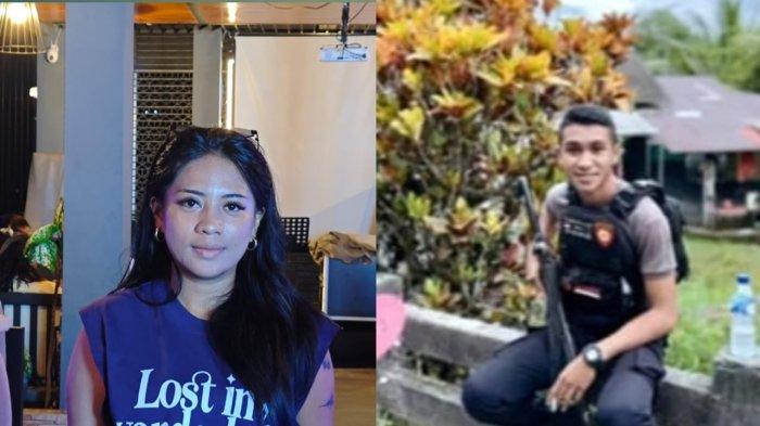 VIDEO VIRAL - Tampak Selebgram Ambon, Chasandra Thenu dan seorang anggota polisi, Bripda. Charles Yohanes Tuarlela.