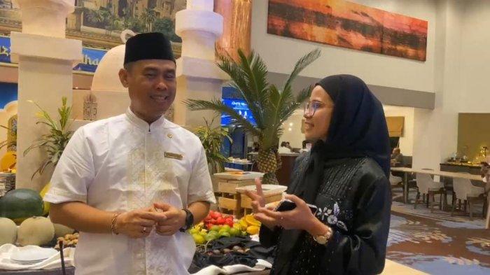 General Manager Swiss-Belhotel Ambon, I Ketut Gunarta saat diwawancarai TribunAmbon.com, Rabu (13/3/2024) malam.