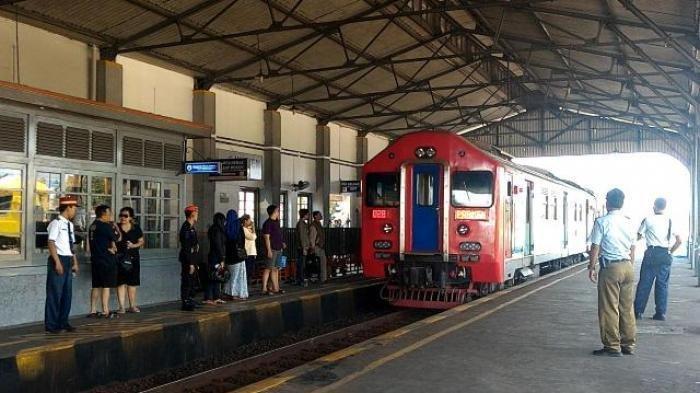 Ilustrasi perjalanan KA Prameks relasi Yogyakarta-Kutoarjo