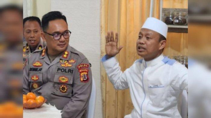 Kapolres SBB Dennie Andreas Dharmawan SIK Bersama Ustad Das'ad Latif