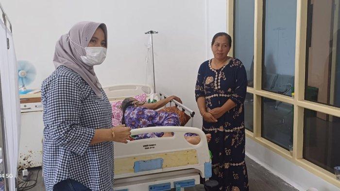 KASUS MUNTABER BANDA - Camat Banda kunjungi langsung warga yang alami diare, gambar diterima Tribun Ambon.com, Sabtu (12/4/2025)