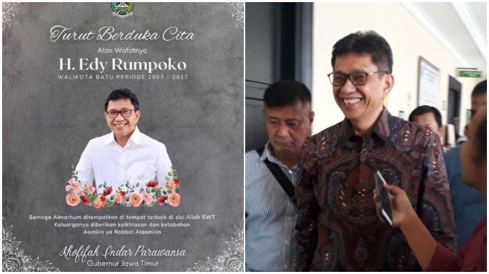 Mantan Wali Kota Batu, Eddy Rumpoko Tutup Usia