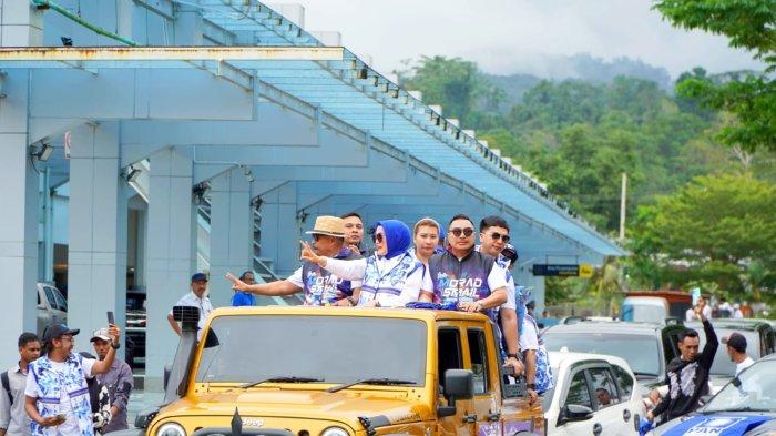 Murad Ismail dan Michael Wattimena tiba di Bandara Pattimura Ambon, Rabu (24/7/2024).