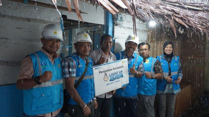Program Light Up The Dream, PLN UIW MMU melakukan penyalaan serentak bagi masyarakat Prasejahtera, Kamis (14/3/2024).