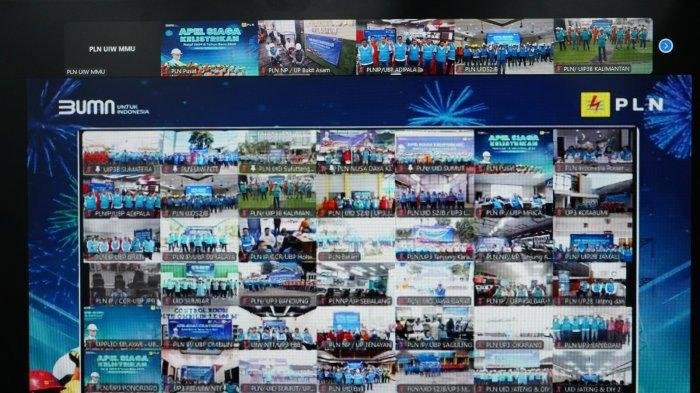 PLN UIW Maluku-Maluku Utara gelar Apel Siaga Kelistrikan untuk memastikan keandalan pasokan listrik selama libur Natal 2024 dan Tahun Baru 2025 di Maluku Control Center UP3B Maluku, Senin (16/12/2024).