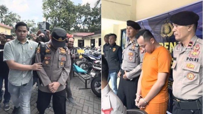 Tangkapan layar polisi gadungan yang berkeliaran di Bandung dan Sukabumi, Jawa Barat diringkus aparat kepolisian.