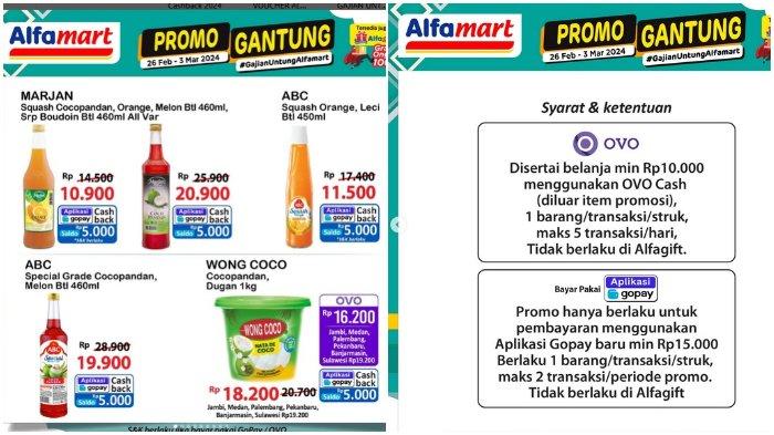 Promo alfamart Periode : 26 Februari - 03 Maret 2024