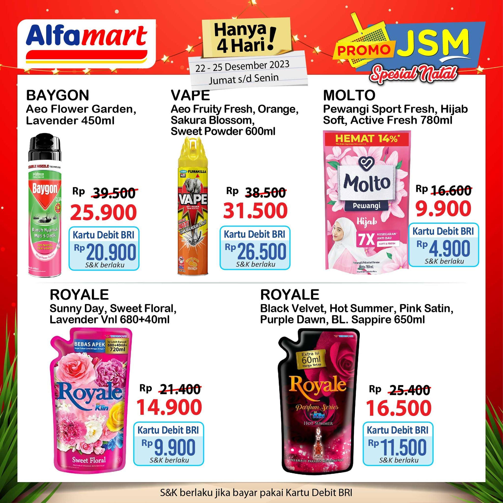 JSM Alfamart 22 - 25 Desember 2023