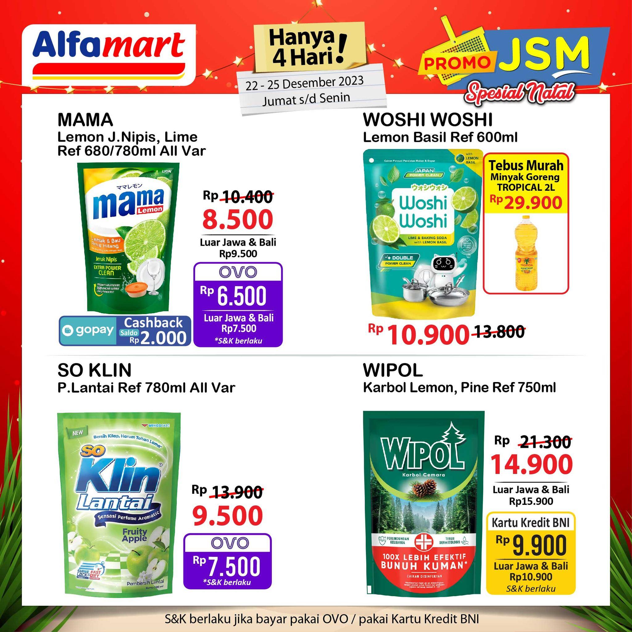 JSM Alfamart 22 - 25 Desember 2023