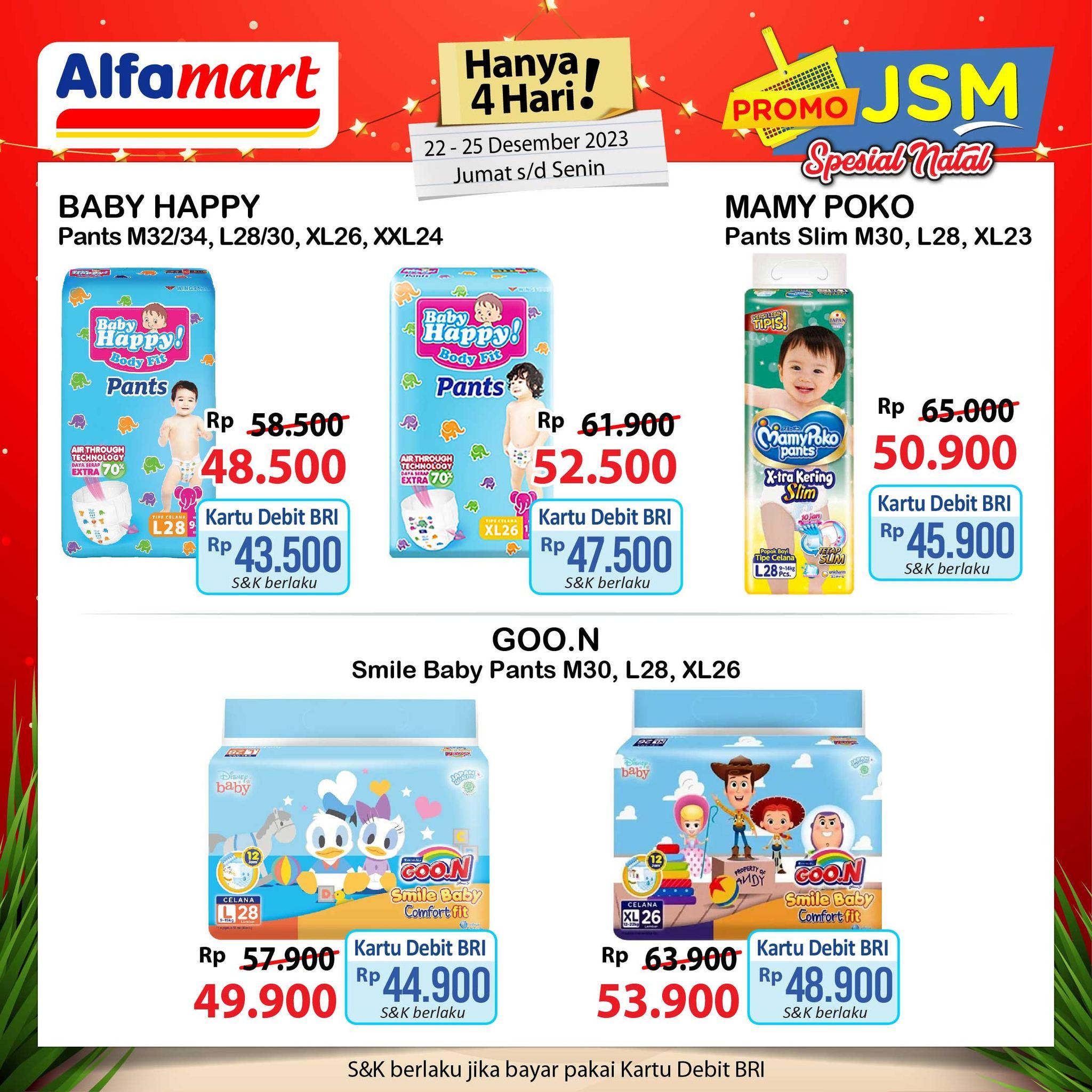 JSM Alfamart 22 - 25 Desember 2023