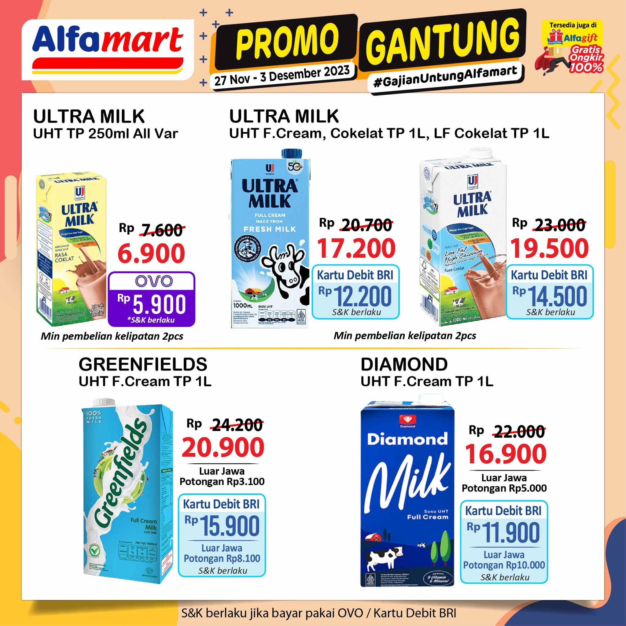 Promo Gantung Alfamart 27 November - 3 Desember 2023