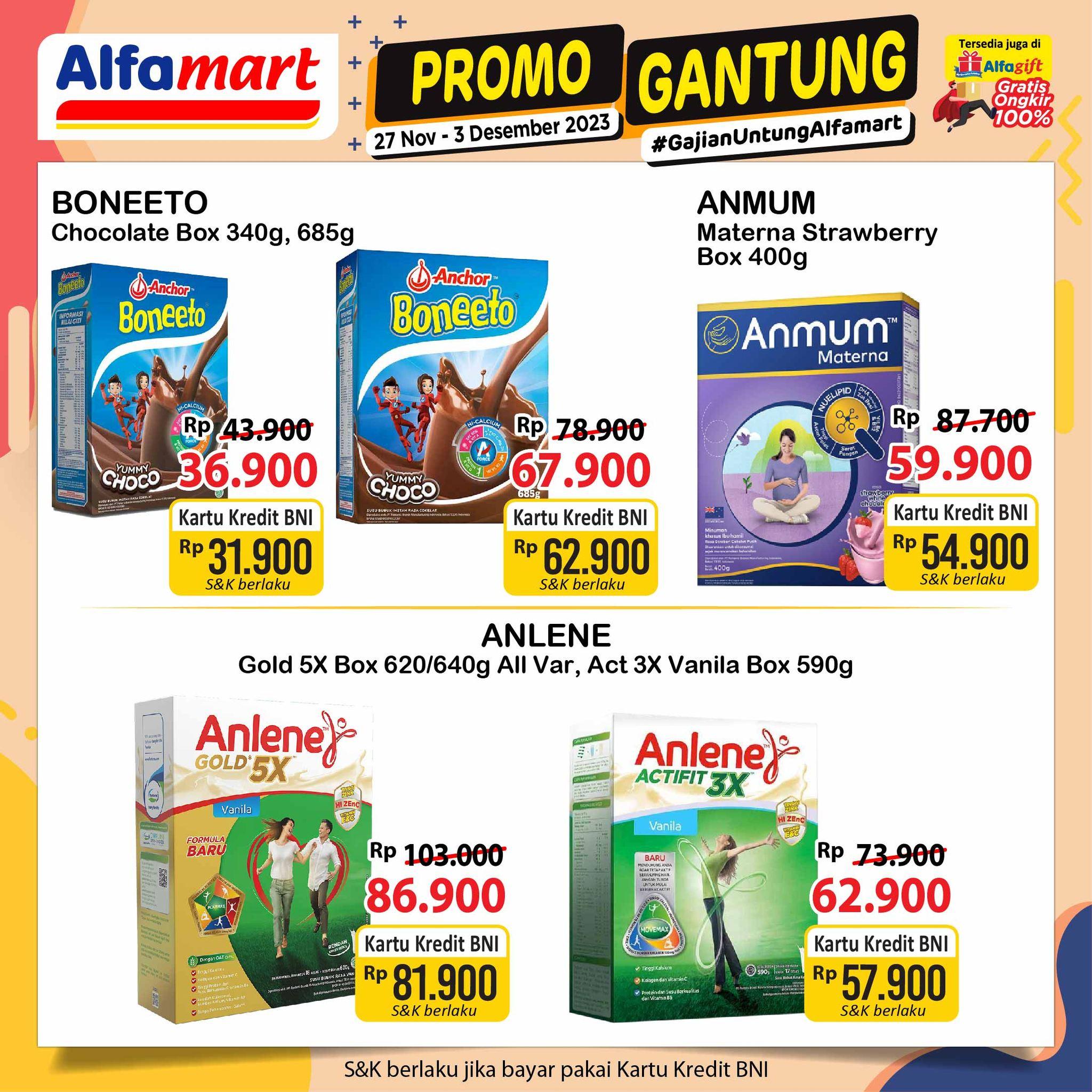 Promo Gantung Alfamart 27 November - 3 Desember 2023