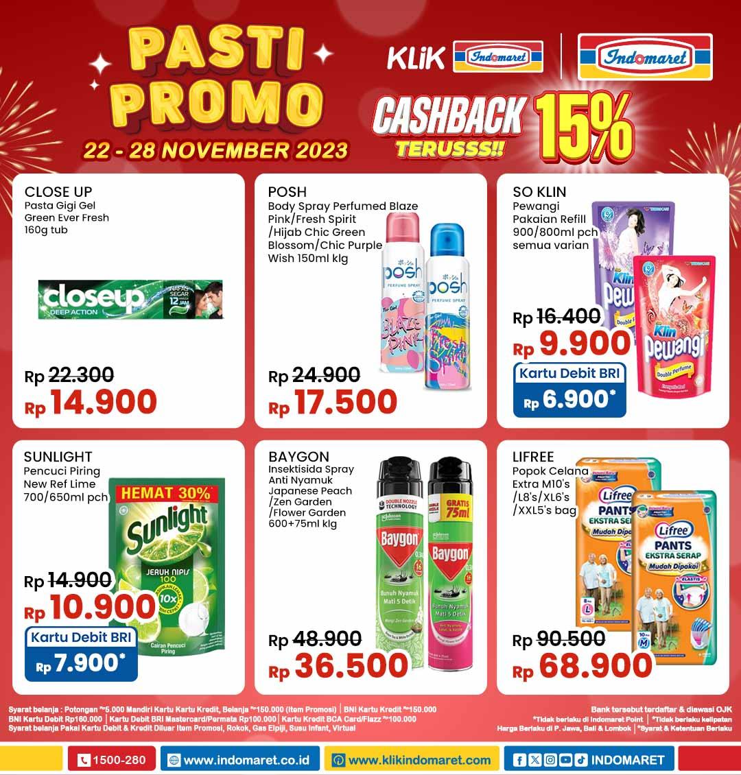 Promo Indomaret 22-28 November 2023