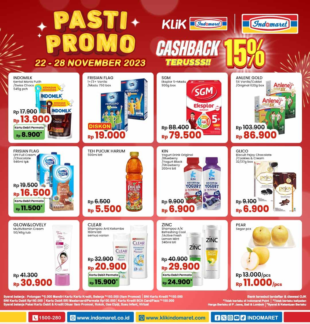 Promo Indomaret 22-28 November 2023