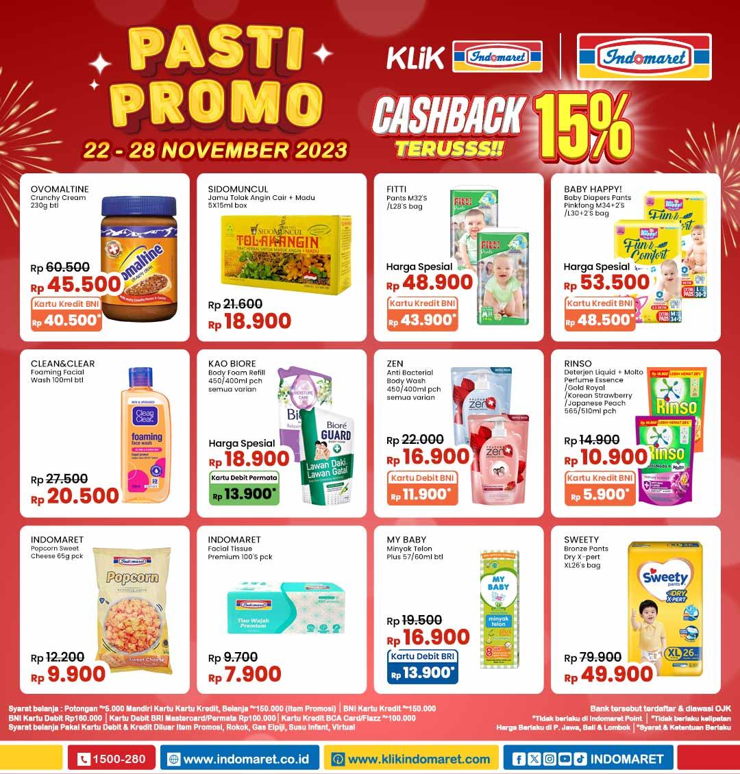 Promo Indomaret 22-28 November 2023