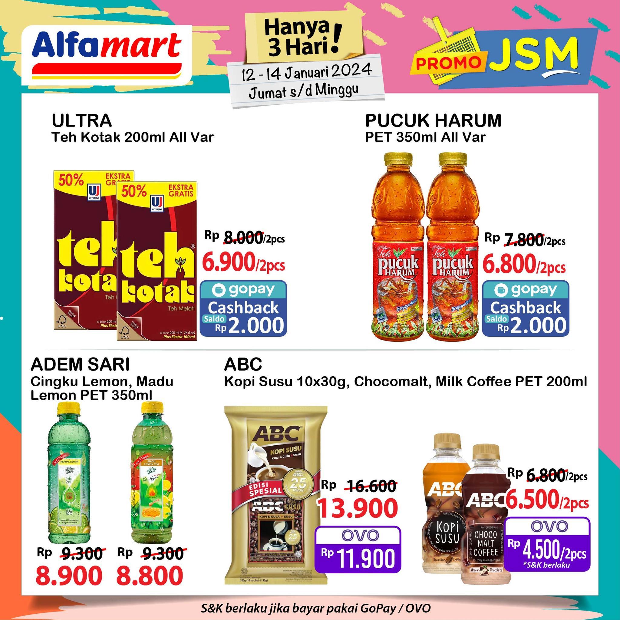 Promo JSM Alfamart 12 - 14 Januari 2024