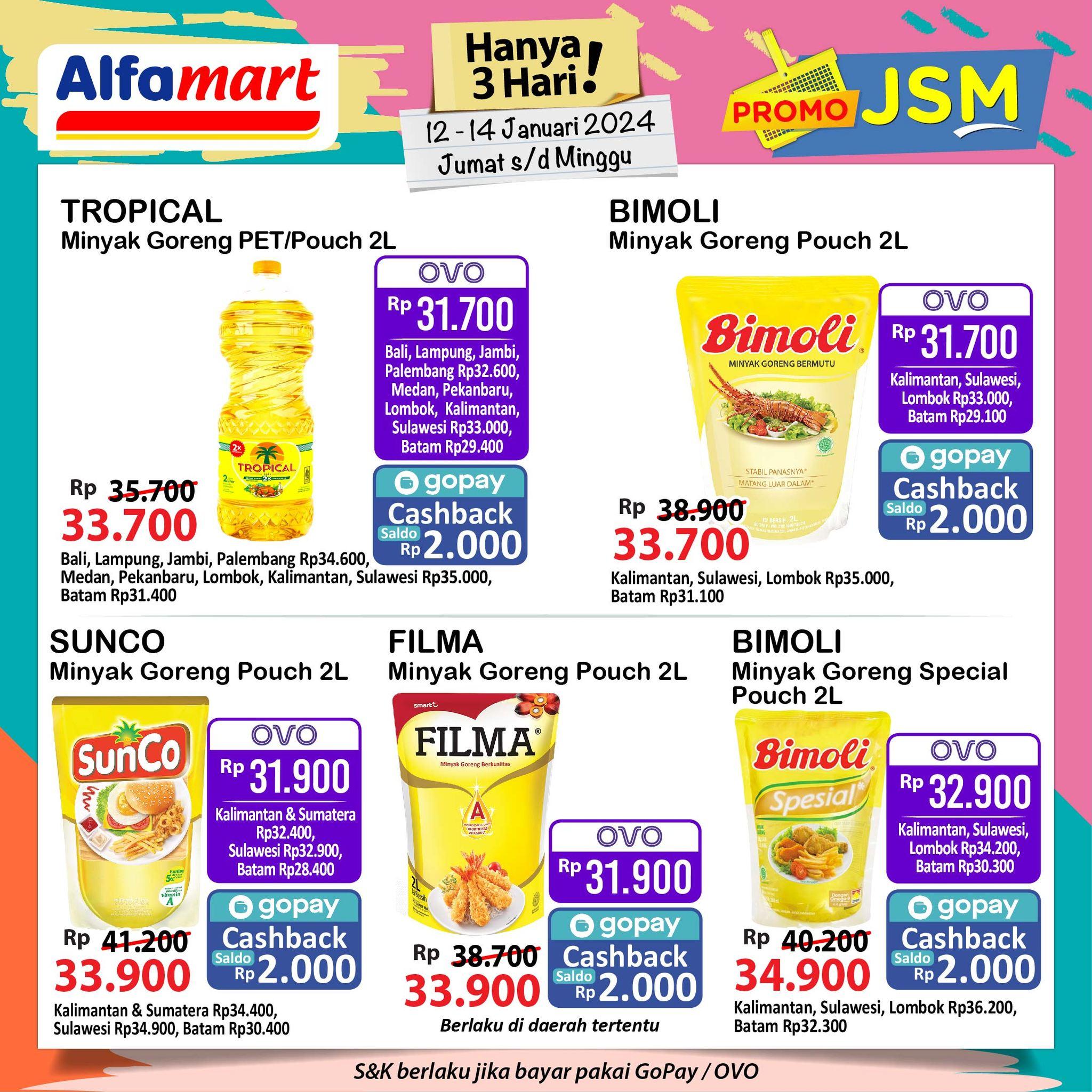 Promo JSM Alfamart 12 - 14 Januari 2024