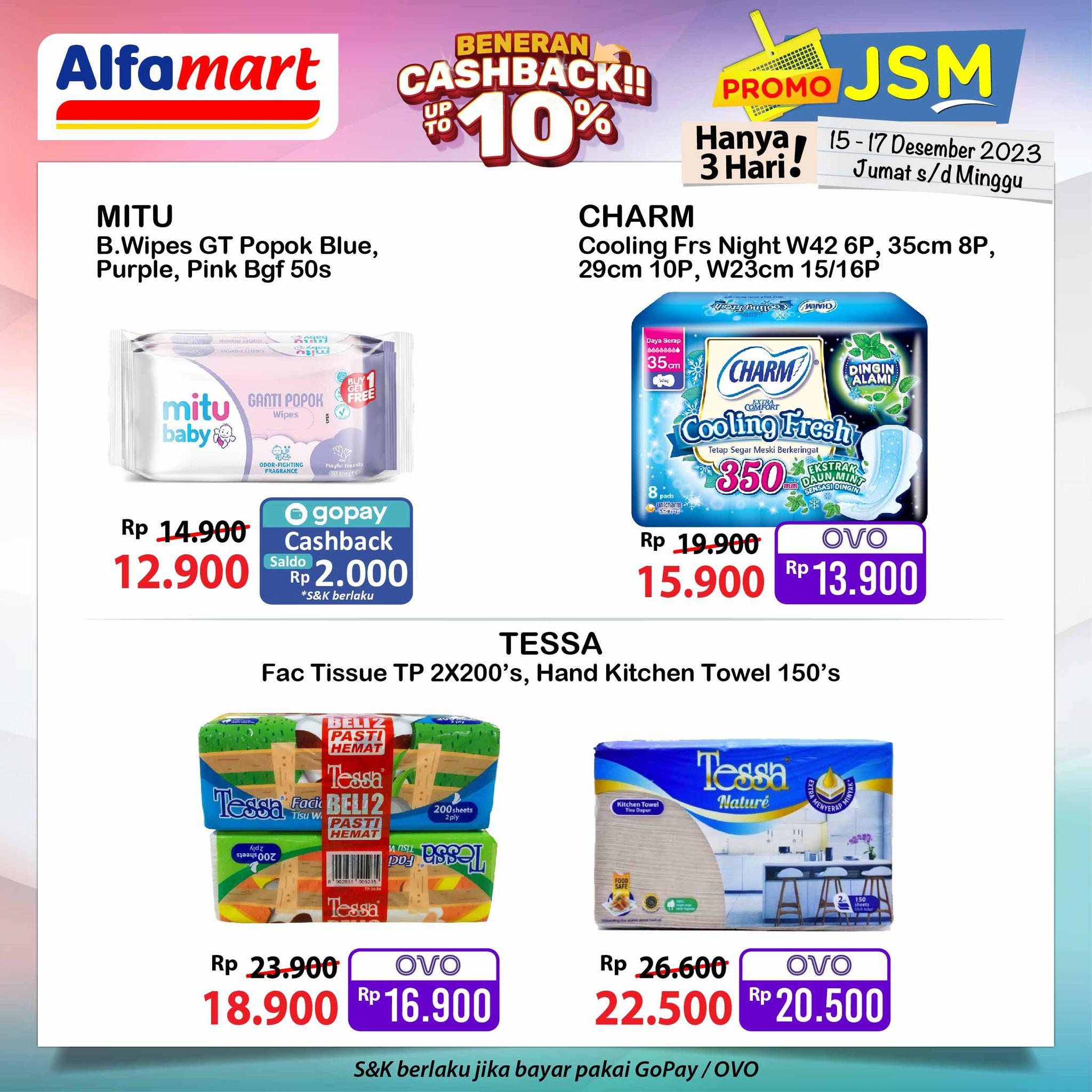 Promo JSM Alfamart 15 - 17 Desember 2023