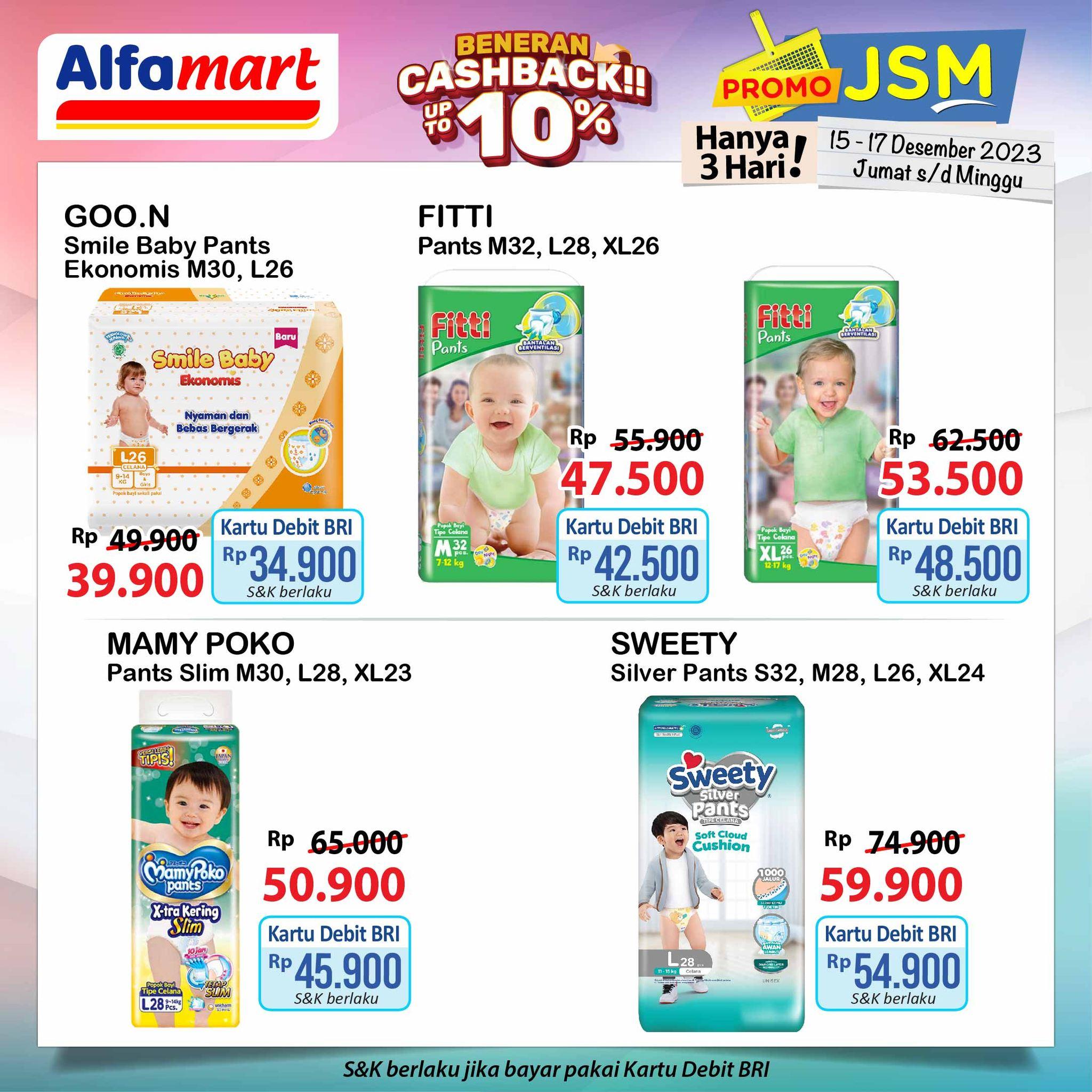 Promo JSM Alfamart 15 - 17 Desember 2023