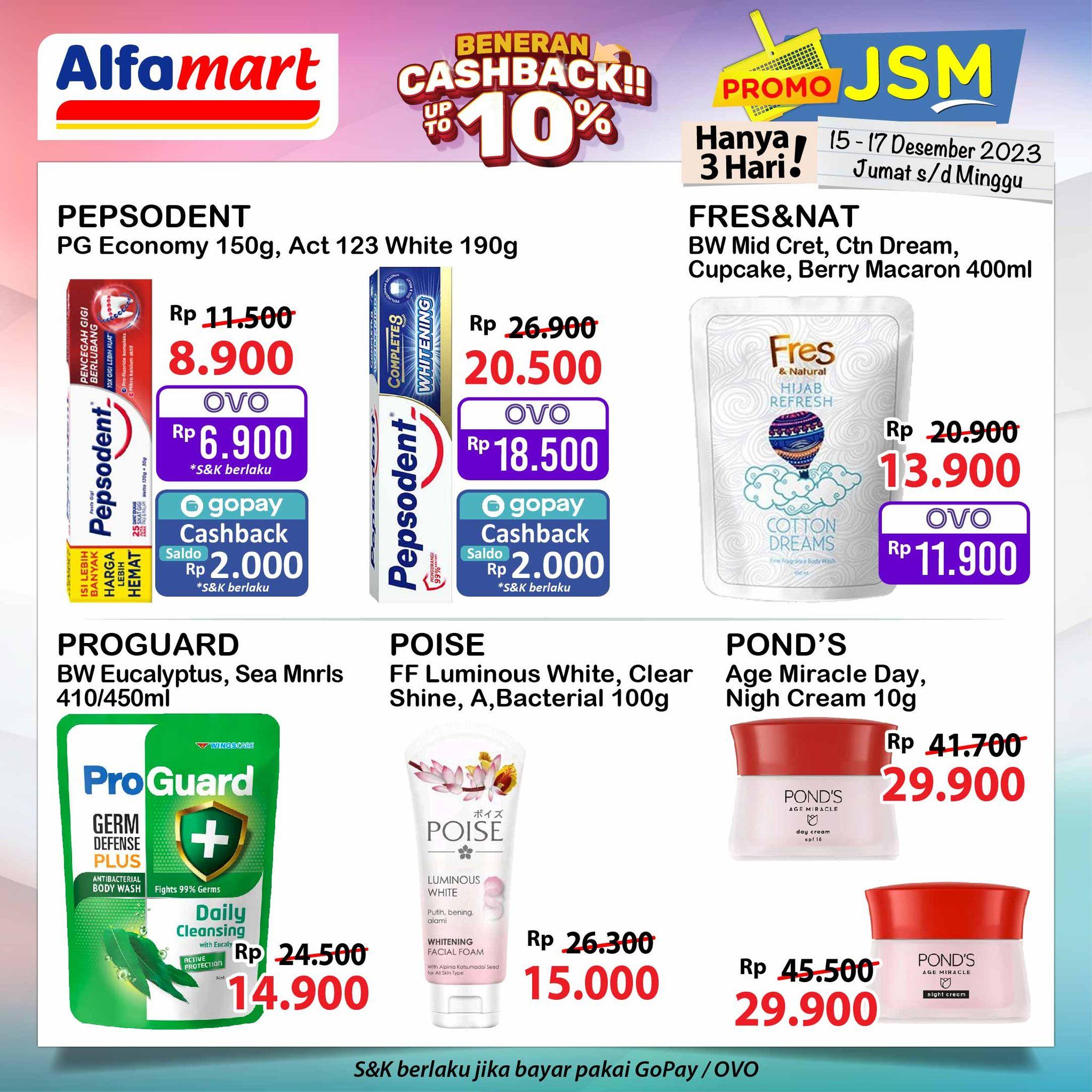 Promo JSM Alfamart 15 - 17 Desember 2023