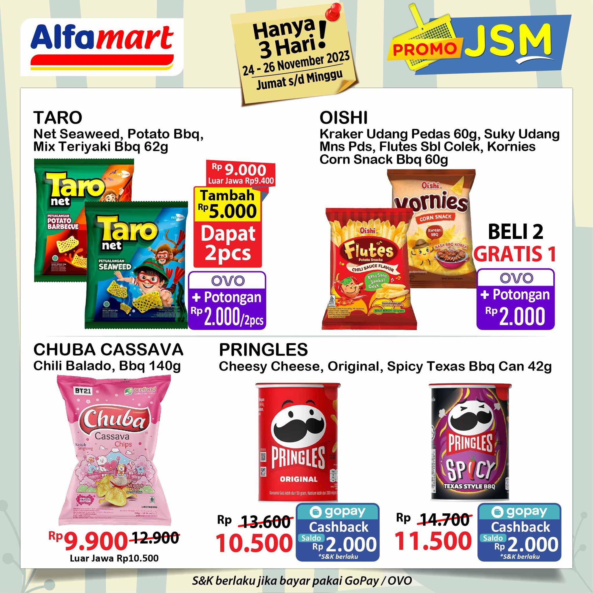 Promo JSM Alfamart 24 - 26 November 2023