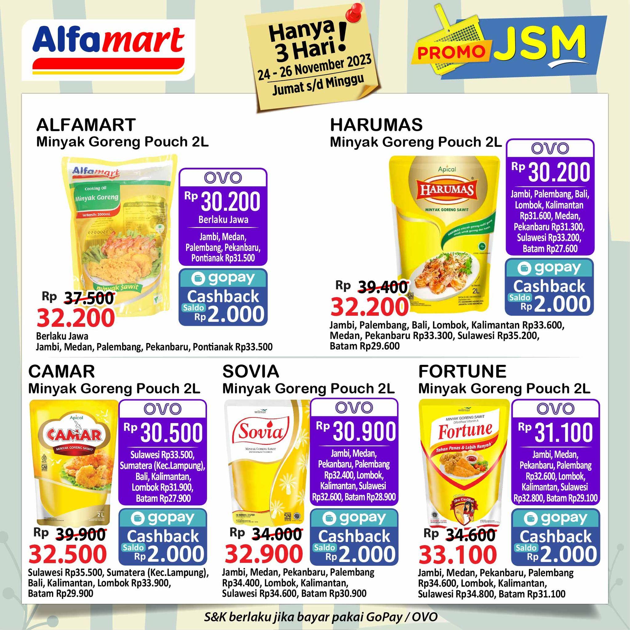 Promo JSM Alfamart 24 - 26 November 2023