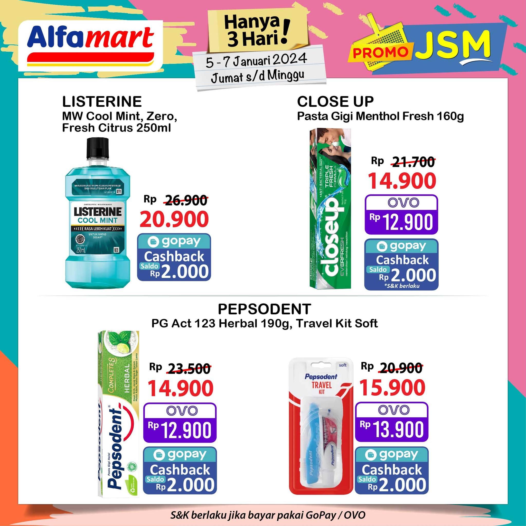 Promo JSM Alfamart 5 - 7 Januari 2024