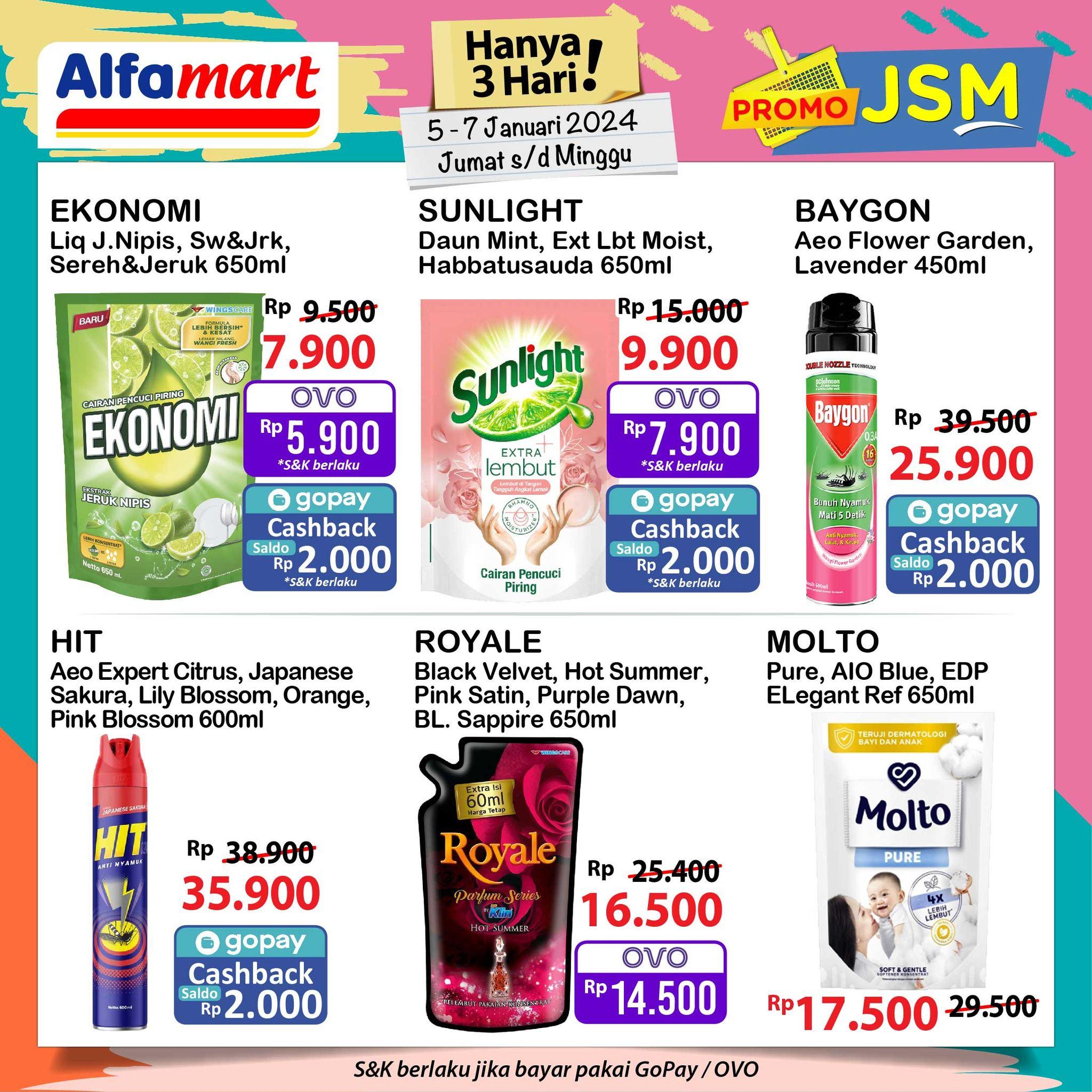 Promo JSM Alfamart 5 - 7 Januari 2024