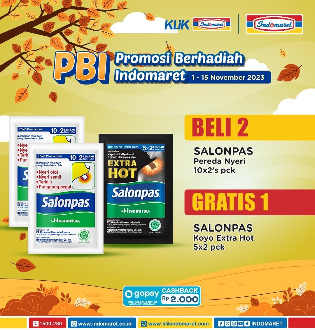 Promosi Berhadiah Indomaret 1 - 15 November 2023