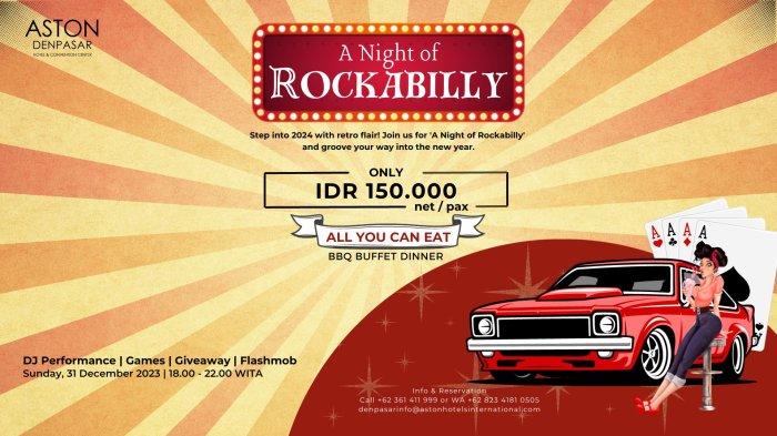 ASTON Denpasar Hotel & Convention Center dengan bangga mengumumkan New Year Eve Dinner Party yang spektakuler dengan tema