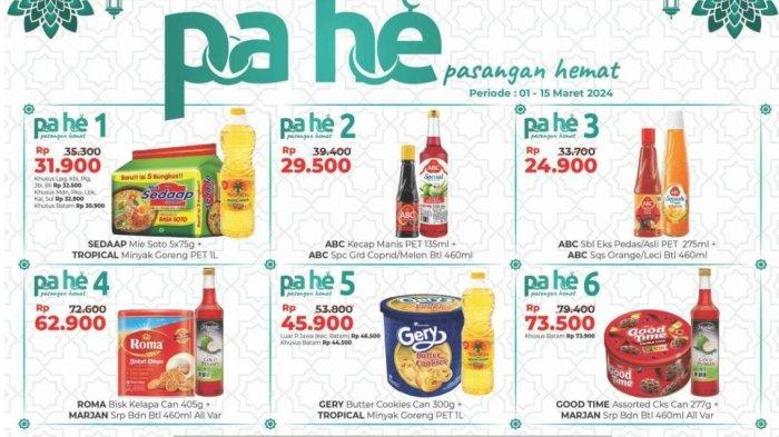 Ada CASHBACK! Paket Hemat Ramadhan 5pcs Mie + Minyak Goreng Rp31.900 di Promo Alfamart 6 Maret 2024