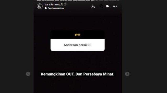 Bek Persik Kediri asal Brasil, Anderson Nascimento masuk ke dalam lis belanja Persebaya Surabaya.
