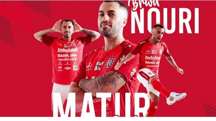 Brwa Nouri resmi keluar dari Bali United