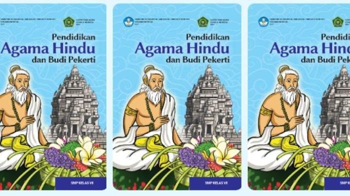 Cover Buku Agama Hindu Kelas 7 Kurikulum Merdeka