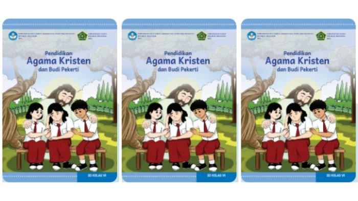 Cover Buku Agama Kristen Kelas 6 Kurikulum Merdeka