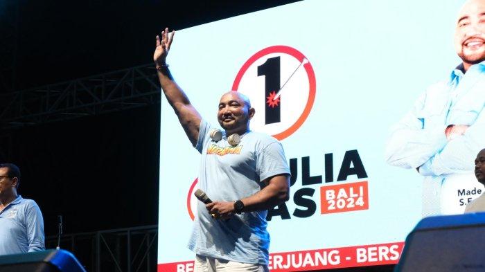 Pelaksanaan Konser Bali Bahagia Mulia-PAS di lapangan Desa Baluk, Tegal Badeng, Jembrana, Minggu 13 Oktober 2024