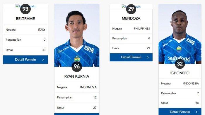 Dua rekrutan baru Persib Bandung, yakni Kevin Ray Mendoza dan Stefano Beltrame sudah terdaftar di PT LIB dan berpotensi debut saat melawan PSM Makassar di pekan ke-21 Liga 1 2023. Laman Resmi PT LIB