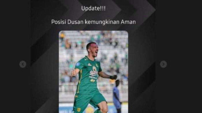 Dusan Stevanovic stay bersama Persebaya Surabaya pada putaran kedua Liga 1 2023/2024.