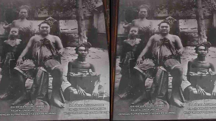 Foto Raja Klungkung Ida I Dewa Agung Jambe di Puri Agung Klungkung, Rabu (8/11/2023). Ida Dewa Agung Jambe resmi dinobatkan sebagai pahlawan nasional.