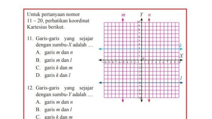 Gambar untuk menjawab soal nomor 11-20 Buku Matematika kelas 8 halaman 68 69