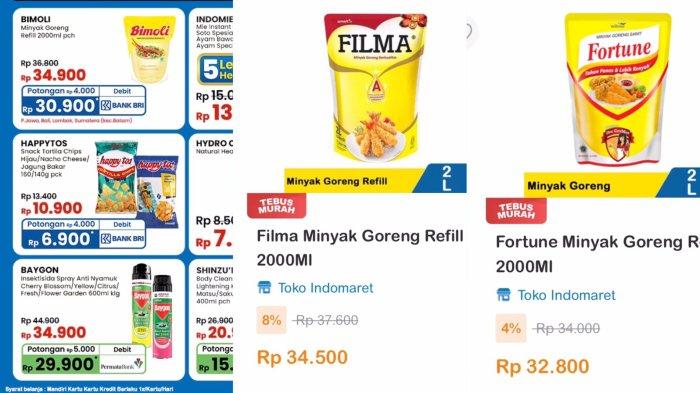 HARGA Minyak Goreng Murah di Indomaret Periode 18 Juni 2024
