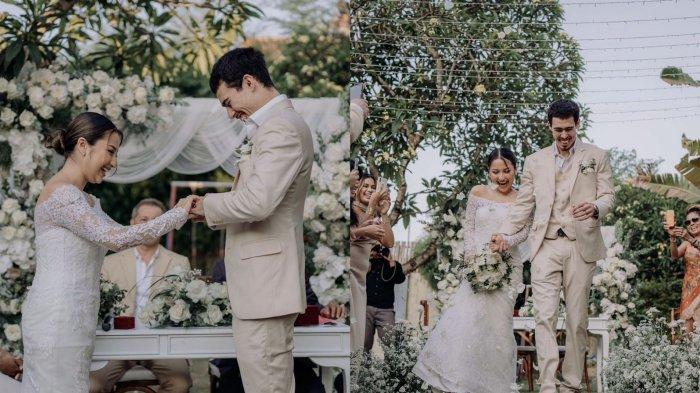 Jennifer Coppen dan Suami, Dali Wassink saat menggelar upacara pernikahan mereka pada 11 Oktober 2023 - Jennifer Coppen, Ibu Kamari Rayakan Ulang Tahun Besok Tanpa Dali Wassink